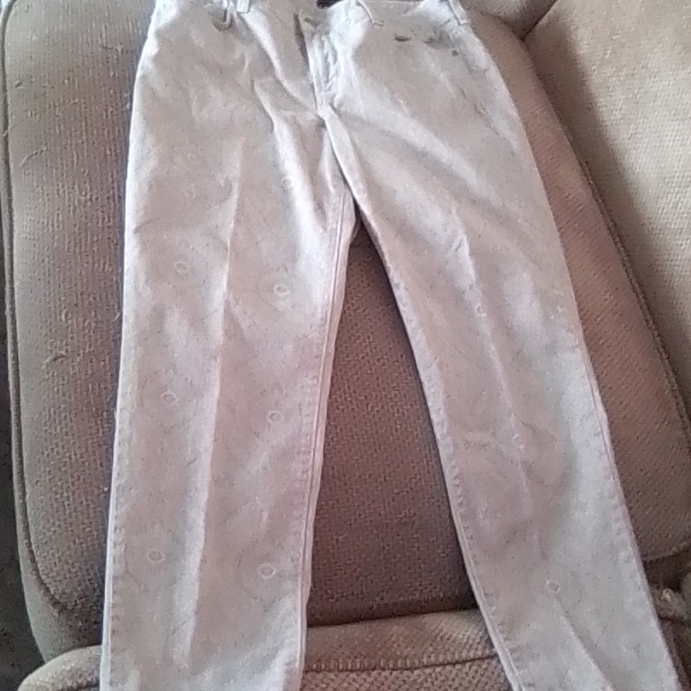 NYD Tan Designed Stretch Jeans Size 12